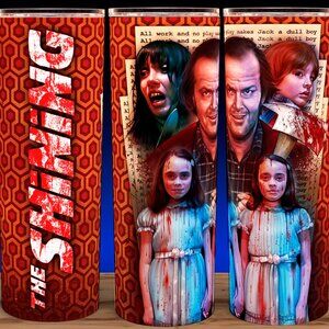 The Shining 80s Horror Movie Jack Torrance Axe Cup Mug Tumbler 20oz
